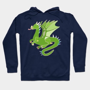 Adorable Green Dragon Hoodie